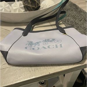 Coach purse with Horse and Carriage